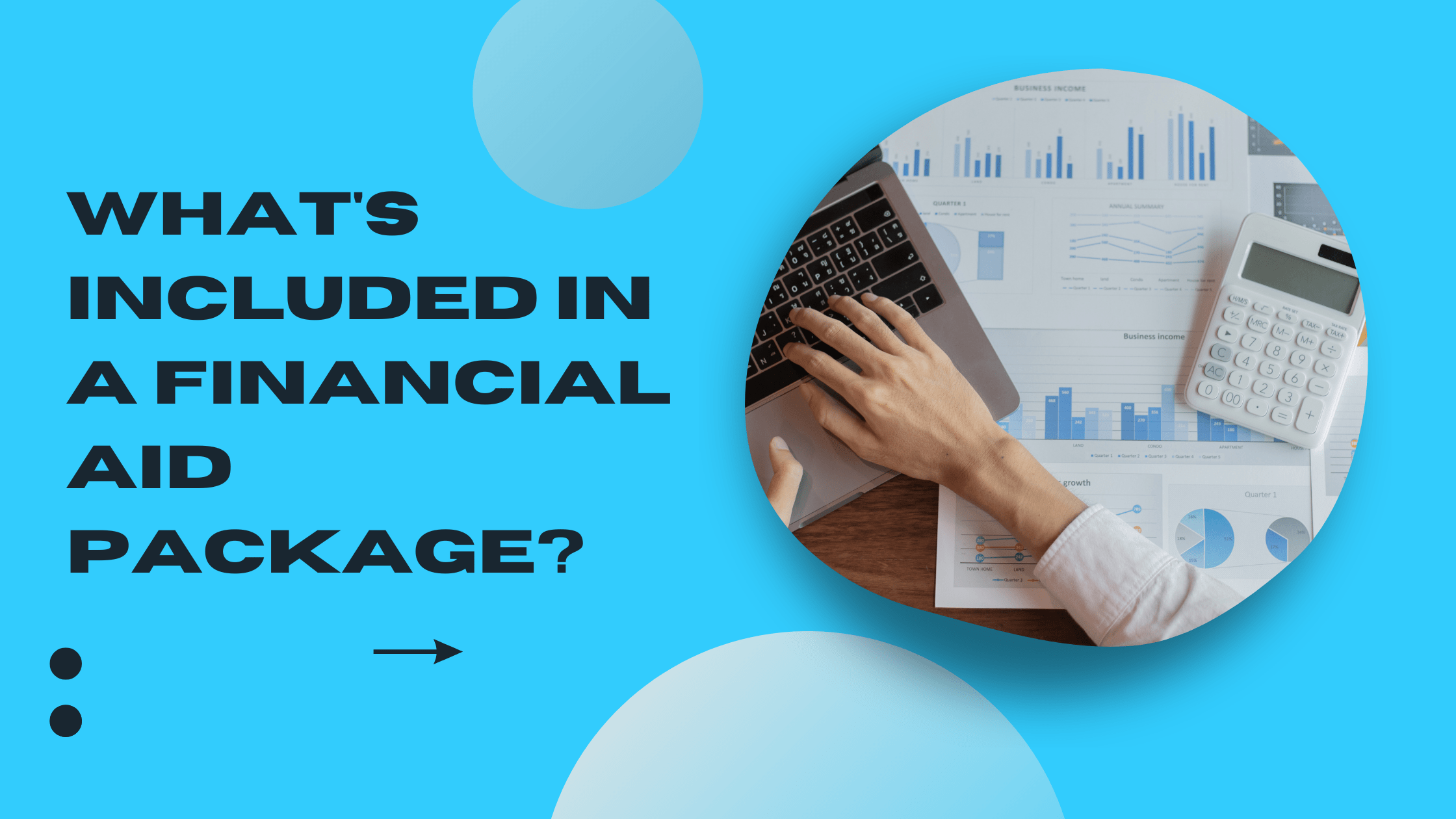 What's included in a financial aid package?