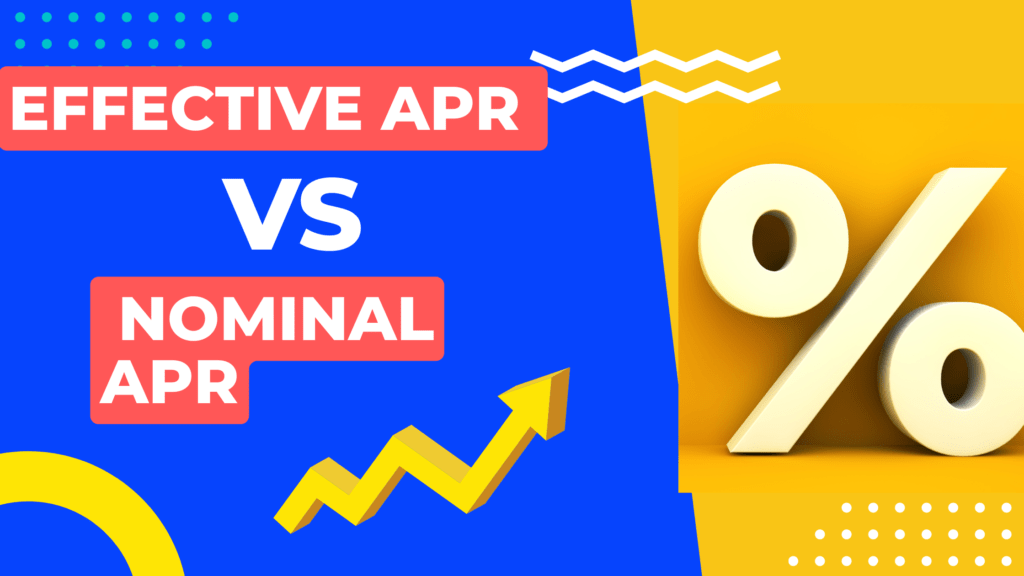 Effective APR vs nominal APR