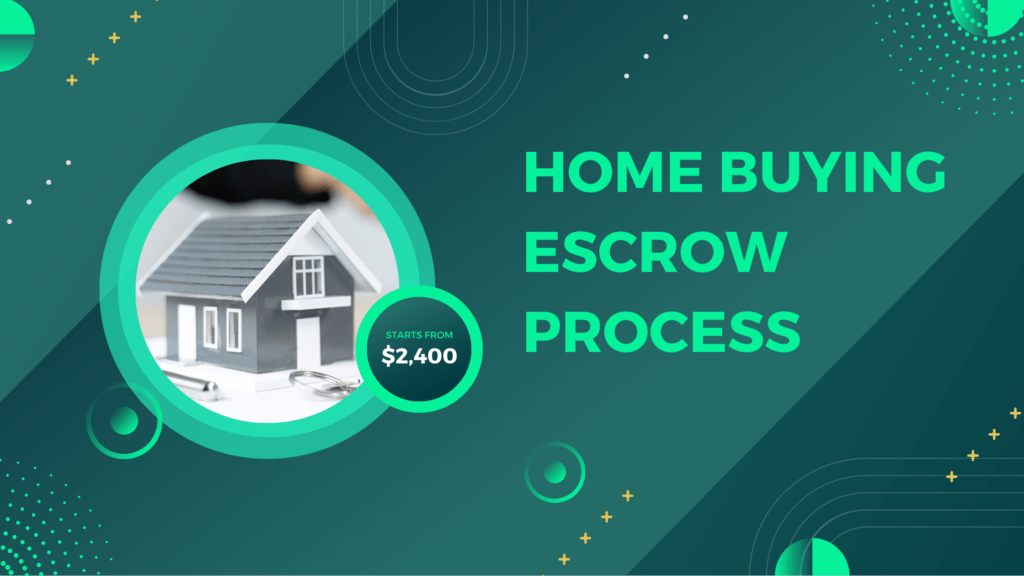Home buying escrow process