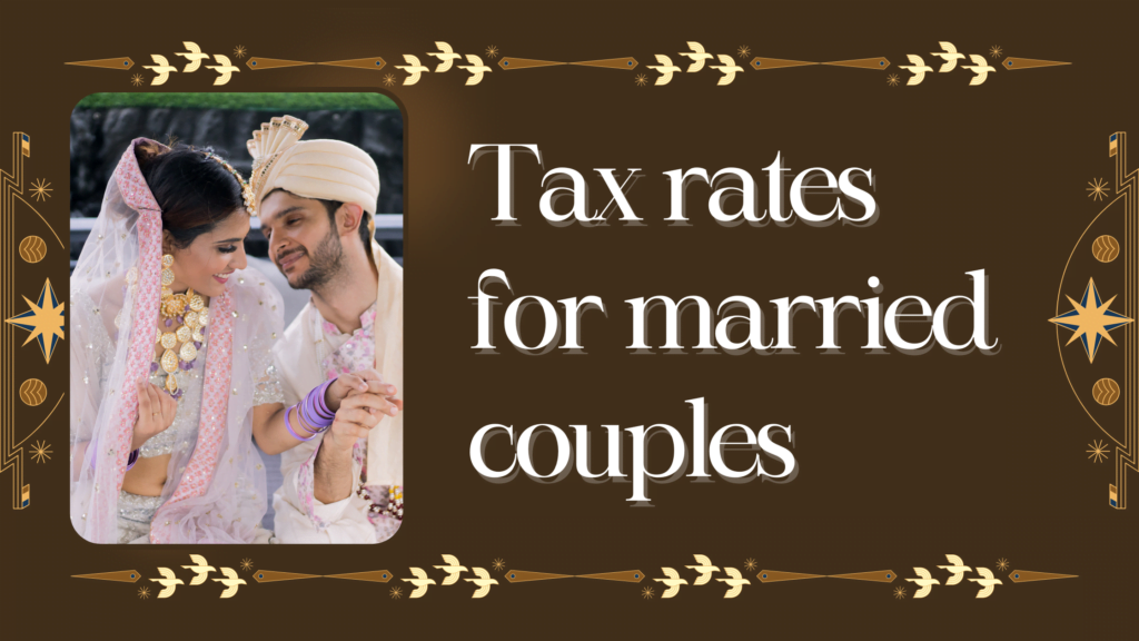 Tax rates for married couples
